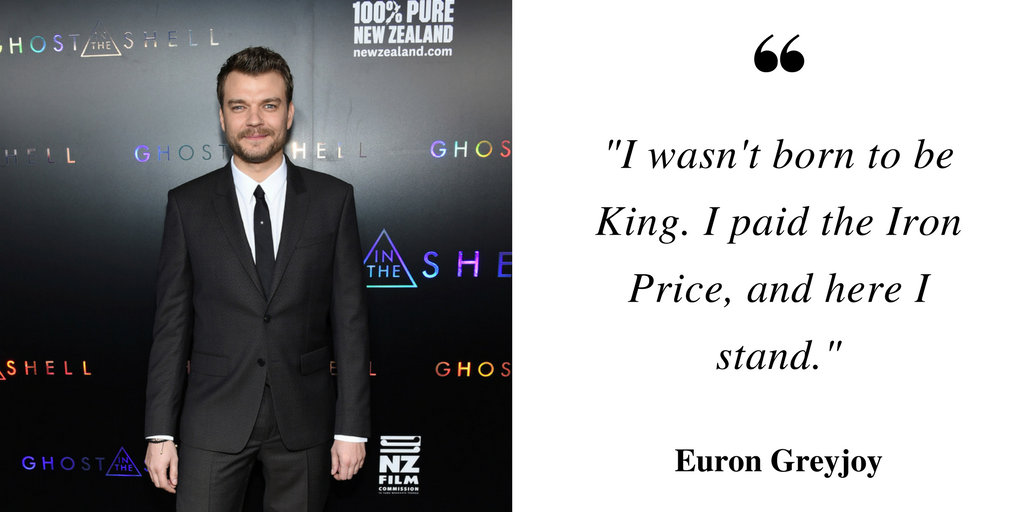 Most likely to be the least favorite character of Season 7: Euron Greyjoy